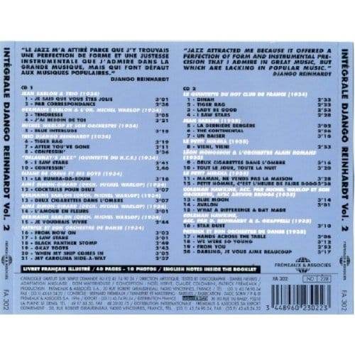 Integrale Vol.2: I Saw Stars 1934-1935 - Django Reinhardt