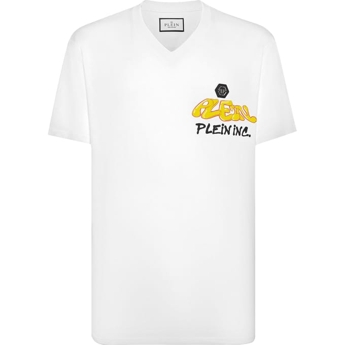 T-Shirt Ronde Hals Bombing Graffiti