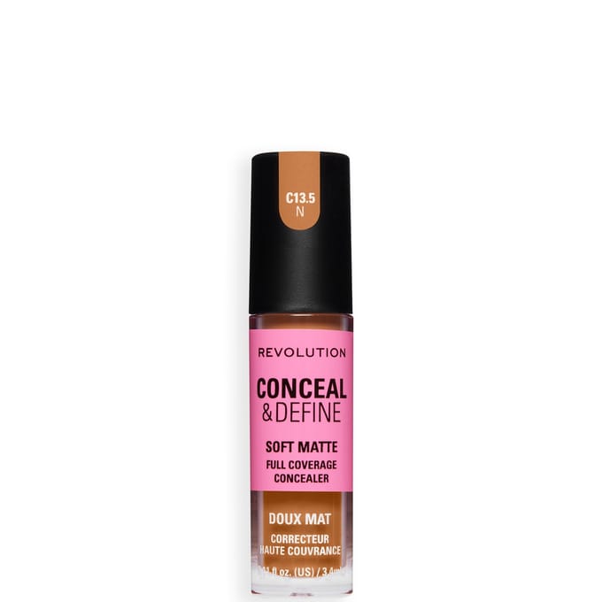Revolution Conceal and Define Full Coverage Concealer (Various Shades) - C13.5N