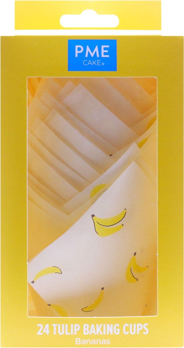 PME Muffinvormpjes Tulp Banaan Pk/24