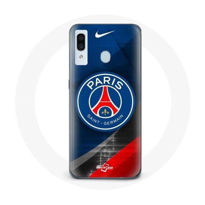 Hoesje voor Samsung Galaxy A40 PSG Paris Saint Germain-logo