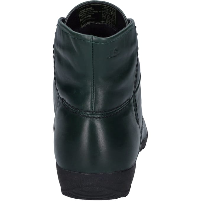 Josef Seibel - NALY 09 - Hoge sneakersVeterlaarzenDames veterschoenenDames sneakersHalf-hoge schoenen - Kleur: Groen - Maat: 36