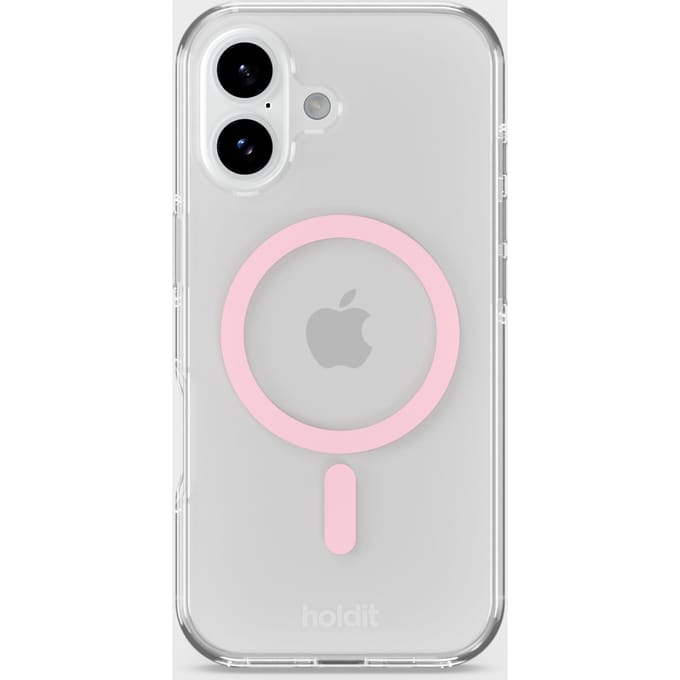 Phone Case Transparent Magsafe Compatible Pink/Transparent iPhone 17