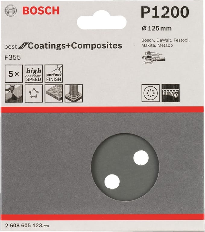5 SCHUURVEL Ø125 BEST COATINGS 8,1200