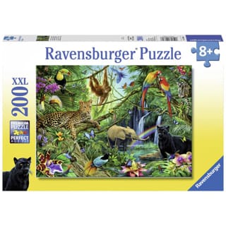 Ravensburger puzzel Dieren in de jungle - Legpuzzel - 200 stukjes