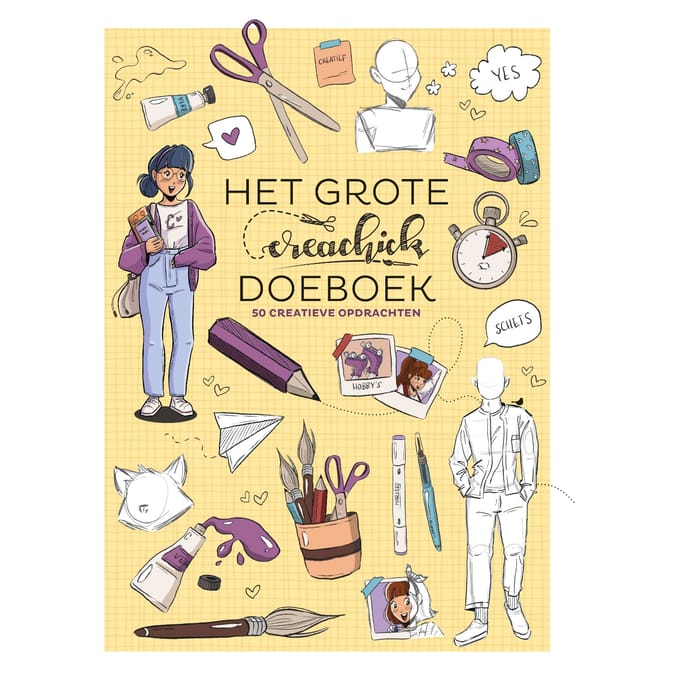 Het grote CreaChick Doeboek Educatieve boeken (spelletjes en raadsels)