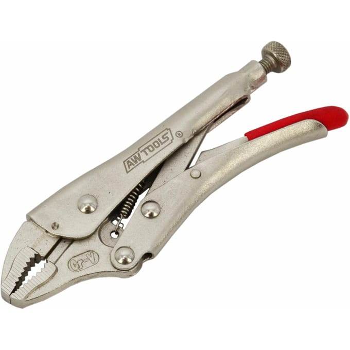 Awtools Black Line - Morse-tang - 125mm - Gekromde Bekken - Nikkele Afwerking