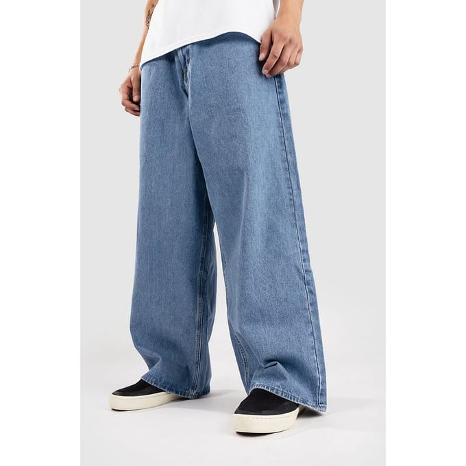 Empyre Sk8 Ultra Wide Jeans blauw