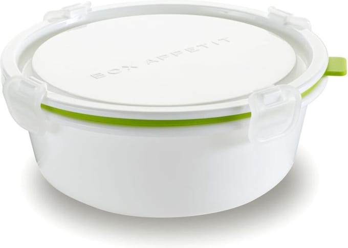 Black&Blum - Appetit Lunchbox Rond Groot - 970 ml - Ø18x7.5 cm - Lime