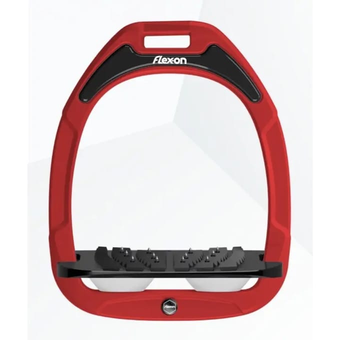 Ultra Grip Incliné Beugels Rood/Zwart/Wit Flex-On Green Composite