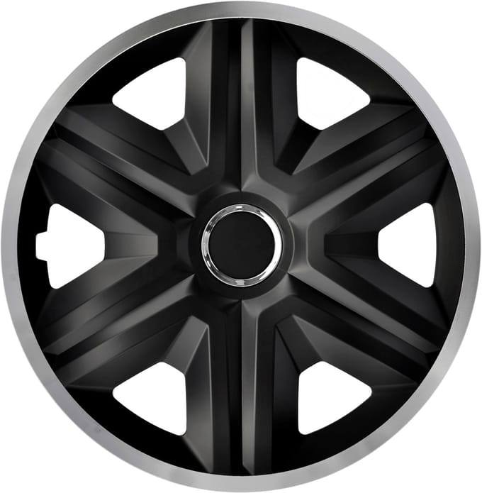 Universele wieldop 15'' NRM Fast Lux zilver en zwart 1 stuk
