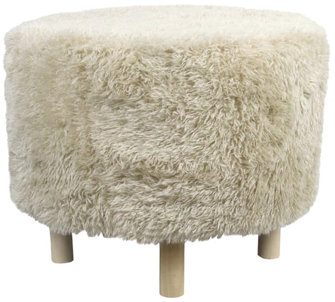 Poef rond 58x58x48cm
