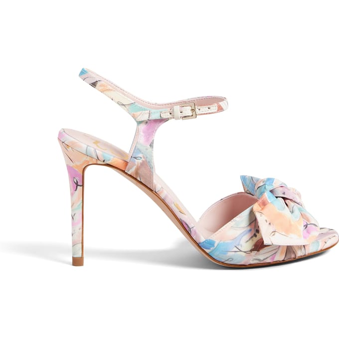 Ted Baker Nestar 95Mm Stilleto hak Art Print Strik, Veelkleurig