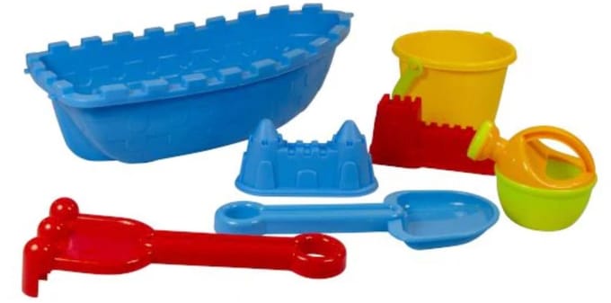 Boot Blauw 7-delig