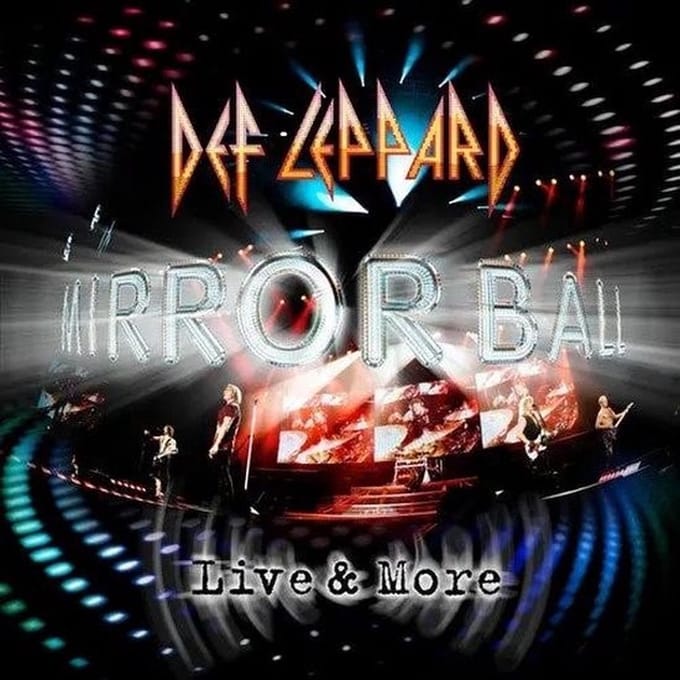 Def Leppard - Mirror Ball / Live And More (LP) (Limited Edition) (Coloured Vinyl)