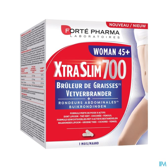 XtraSlim 700 45+ Vetverbrander 120 Capsules