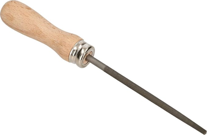Ronde Werkplaatsvijl - Grove Metaalbewerking - 100 mm - Slag 2 (Medium)