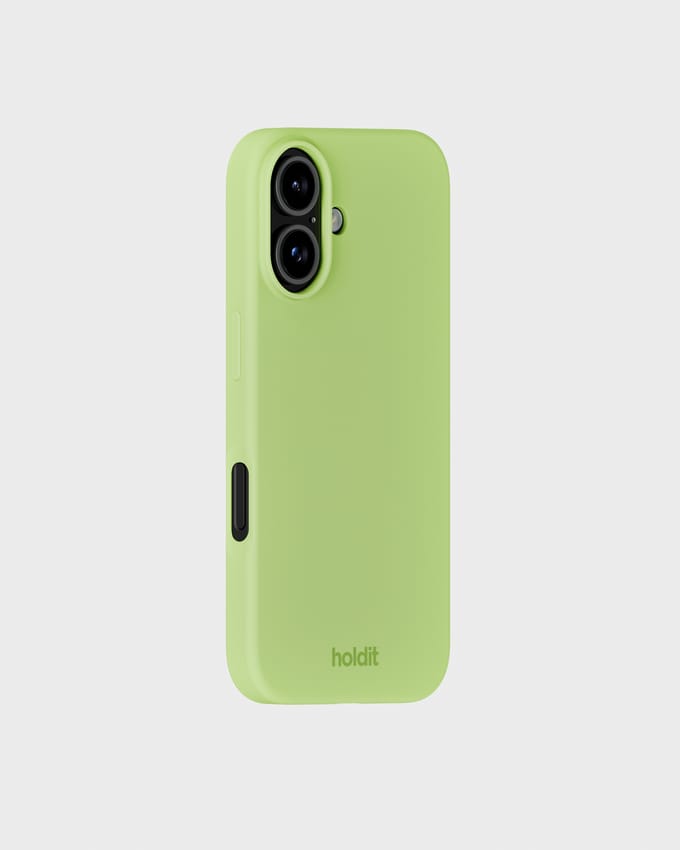 Phone Case Silicone Matcha Green iPhone 16
