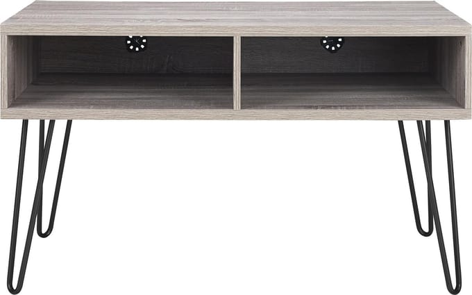 Owen-Tv-meubel - Retro - Grijs Eikenlook