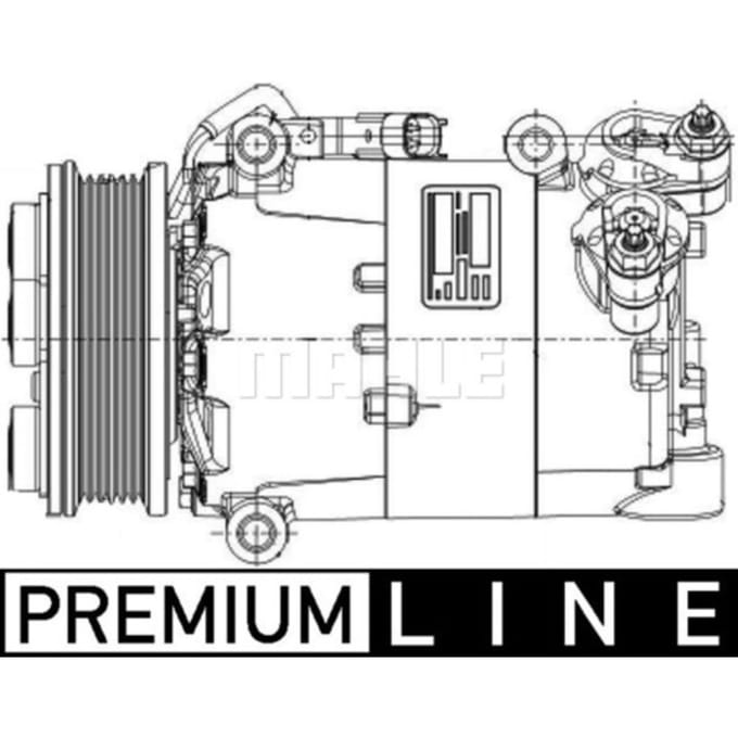 Compressor, airconditioning MAHLE ACP 1360 000P