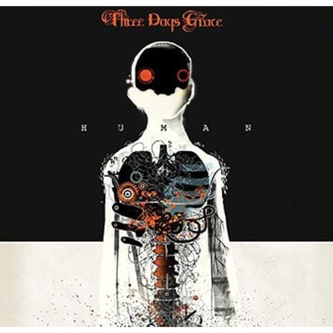 Three Days Grace CD - Human - voor Geen - standaard