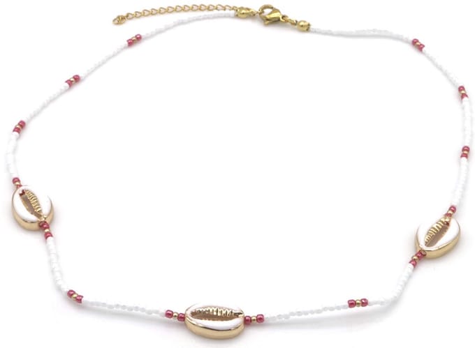 Ketting Schelpen – Kunststof – 45cm