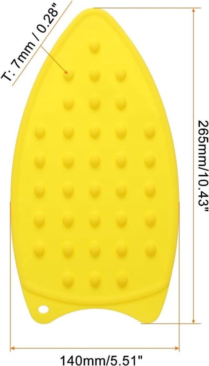 Siliconen strijkmat - Strijkijzer pad - Tafel beschermen - Hittebestendig antislip
