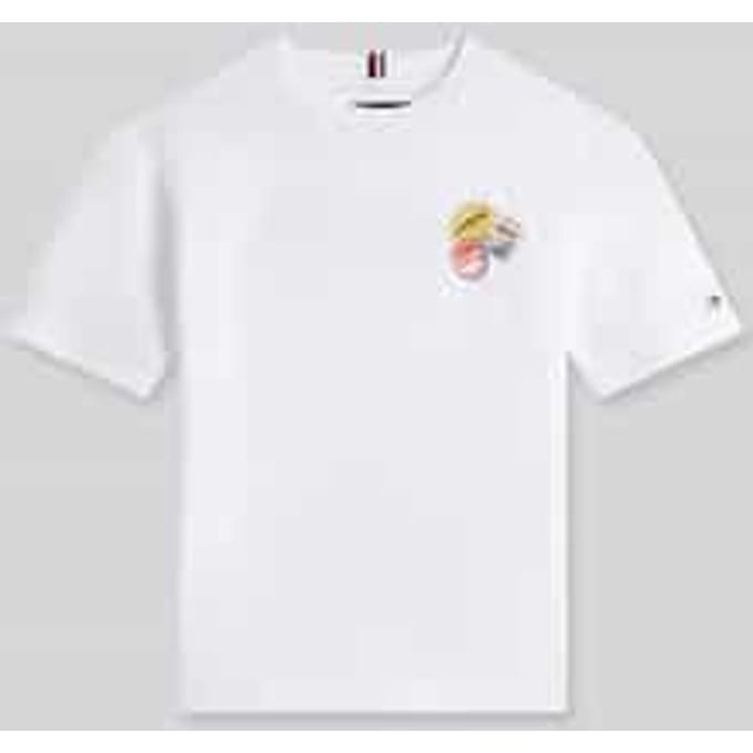 regular fit T-shirt van puur katoen