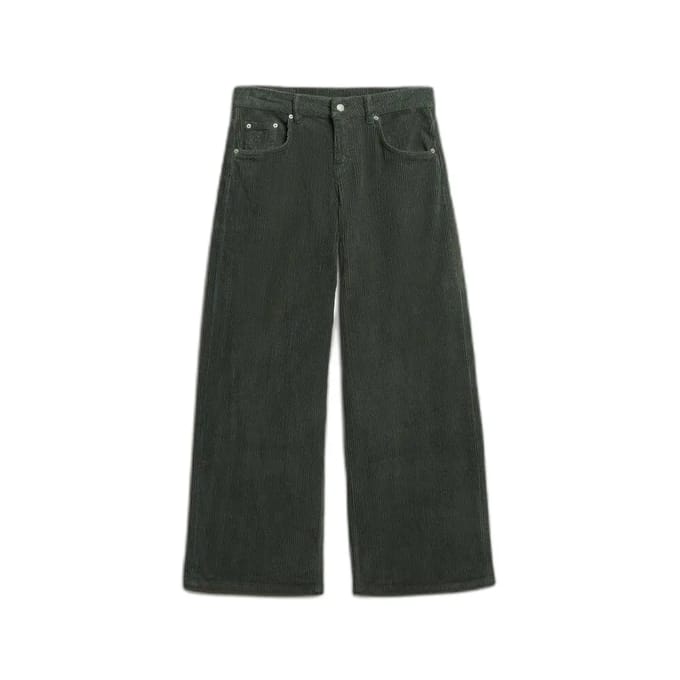 Dame baggy broek met een gemiddelde taille in corduroy Superdry