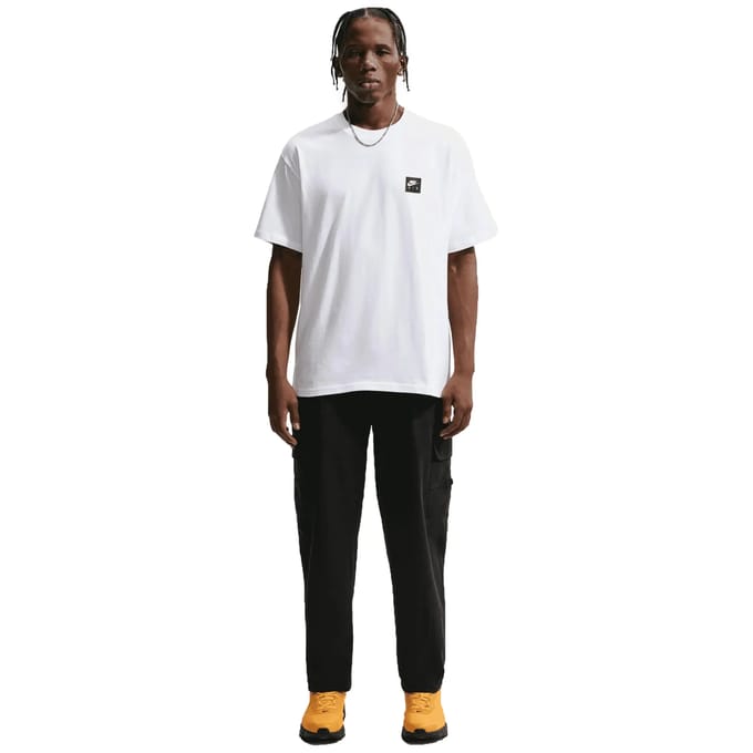 Nike Air T-shirt T-shirts Heren - Wit - Maat M - Katoen Jersey