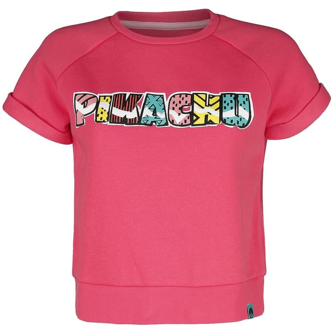 Pokémon - Gaming T-shirt - Pikachu - Retro Summer - L - voor Vrouwen - roze