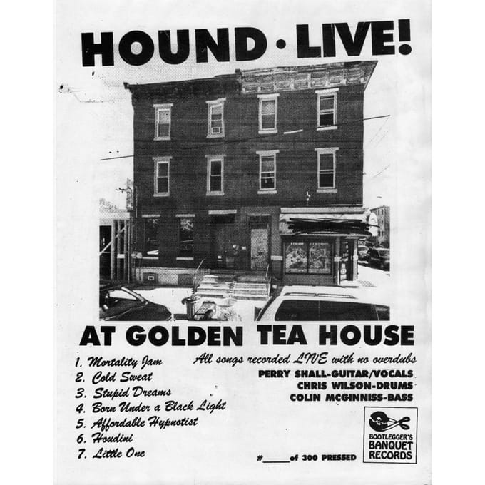 Hound - Live! At Golden Tea House (LP) (Limited Edition)