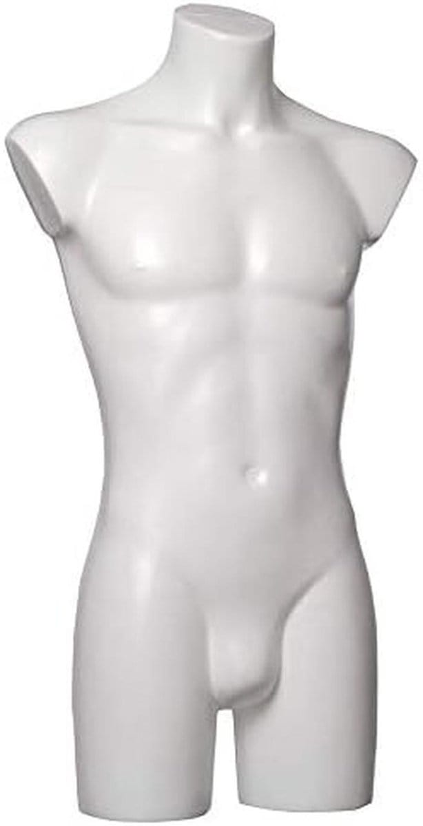 Heren Etalagepop Torso met Been Aanzet voor Kledingpresentatie