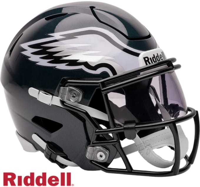 Riddell Speedflex Midi NFL Replica Helmet Mid-Size Philadelphia Eagles voor Sport Fanzone