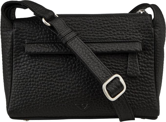 Voi Hirsch Bine Crossbody tas Leder 22 cm - Dames - schwarz