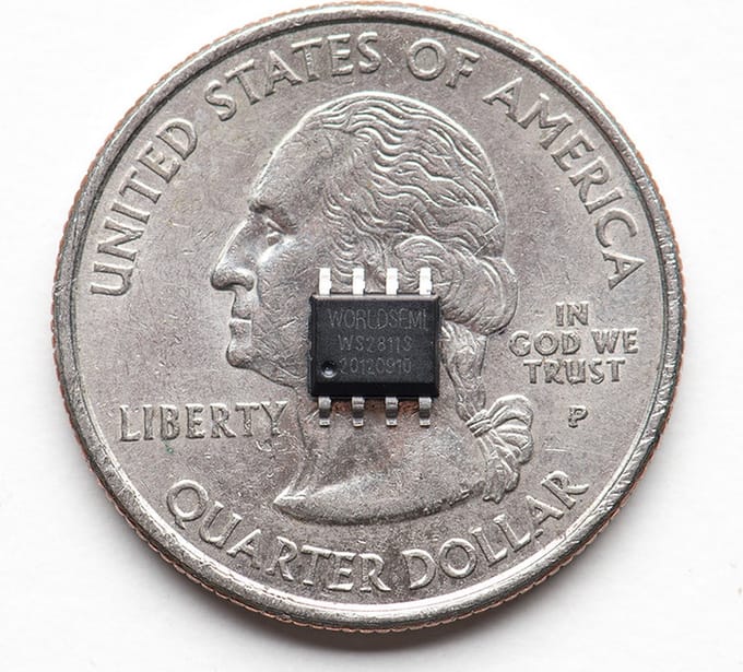 WS2811 NeoPixel LED Driver Chip Adafruit 1378