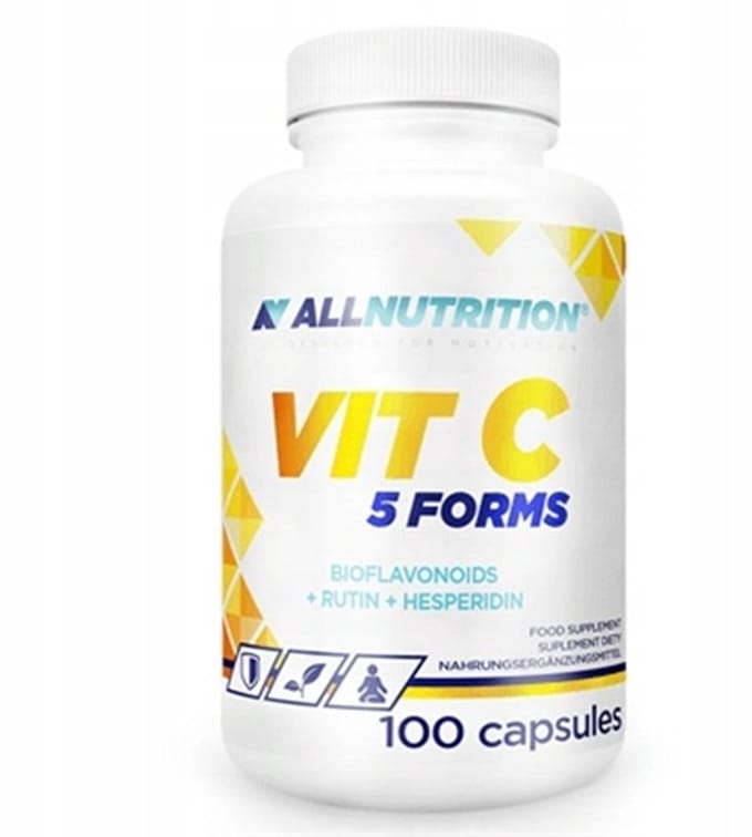 ALLNUTRITION Vitamine C 5 Forms – 500mg | 100 capsules | voedingssupplement