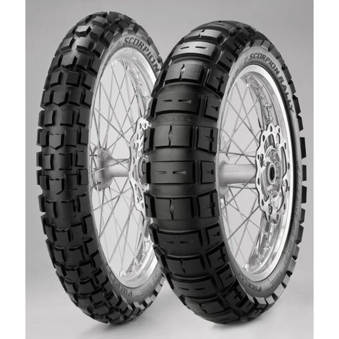 Motorband Pirelli Scorpion Rally (F) Std + Ducati Multistrada Enduro Ktm 1190 Adv