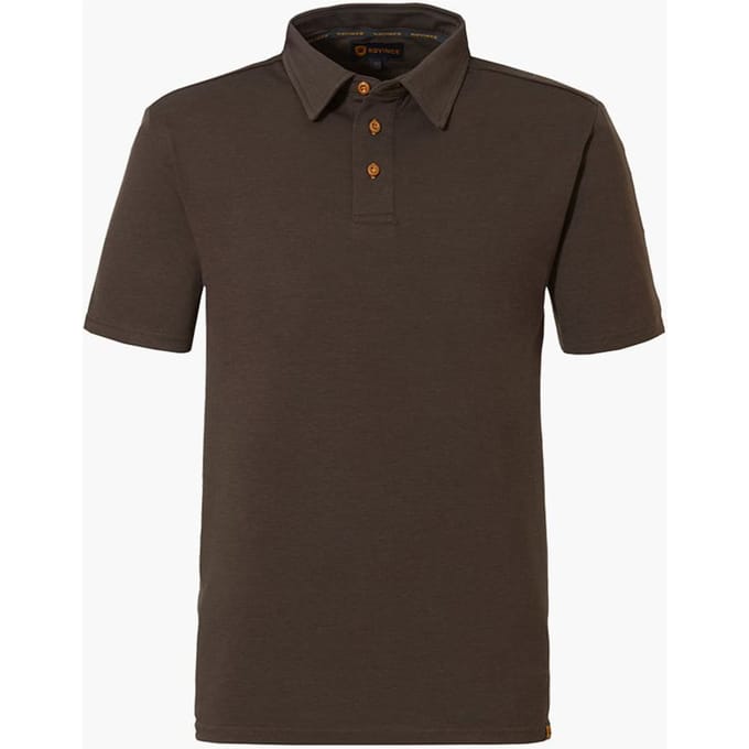 Rovince bamboo polo olive green kort - m