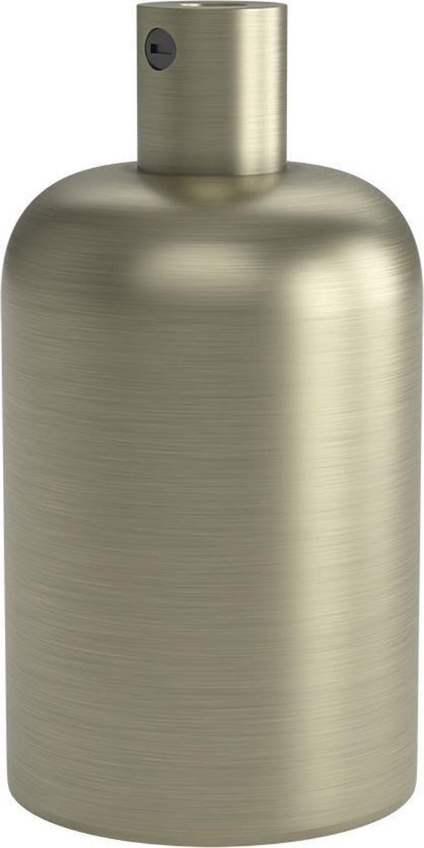 Calex lamphouder E27 aluminium 40mm mat brons alu kabel klem