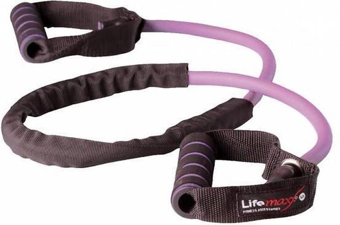 Lifemaxx Training tube - Weerstandsband level 5 - purple