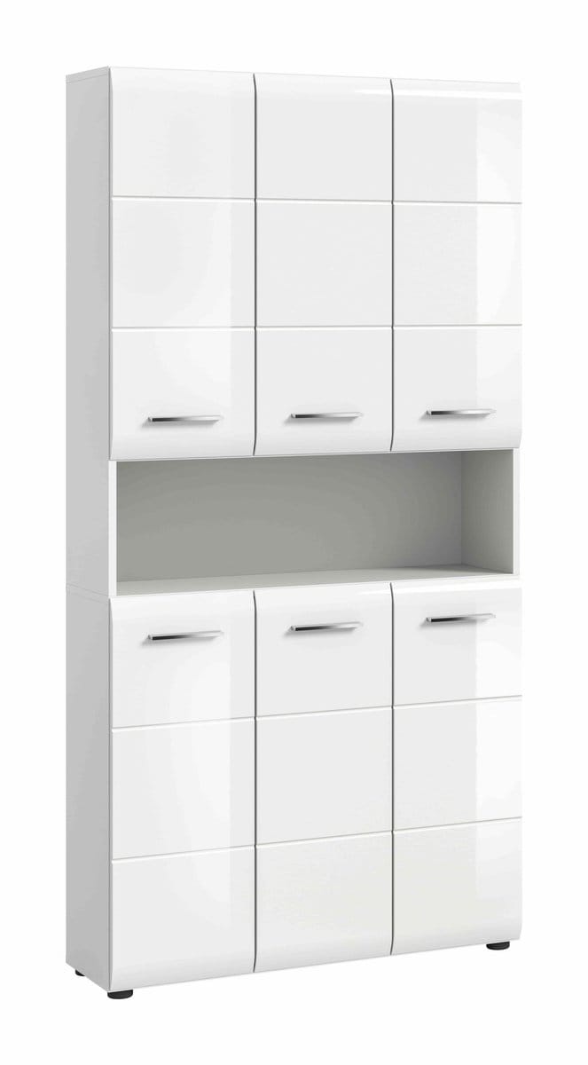 IJskast wit hoogglans MDF TZ wit NB - 30x90x185cm