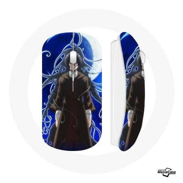 Souris Sans Fil - MANIACASE - Koro Sensei - Compatible Mac et PC - Clé USB Wifi - Couleur Bleue