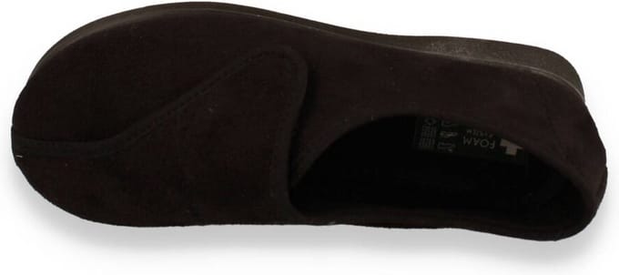 Mode-mania Dames Pantoffel | Zwart | Maat: 37
