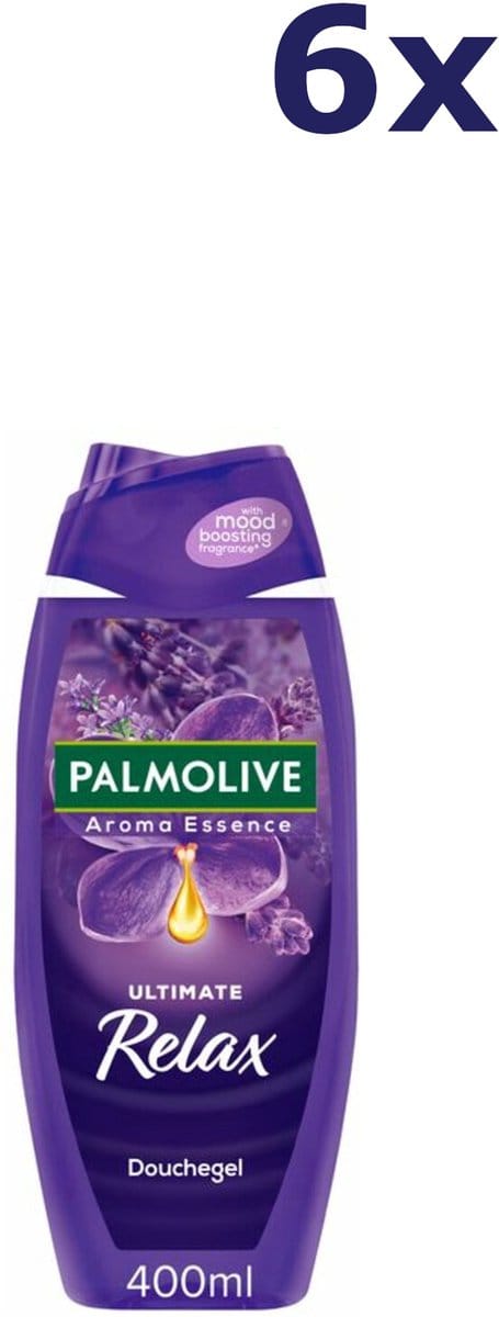 6x Palmolive Douchegel Aroma Essence Ultimate Relax 400 ml