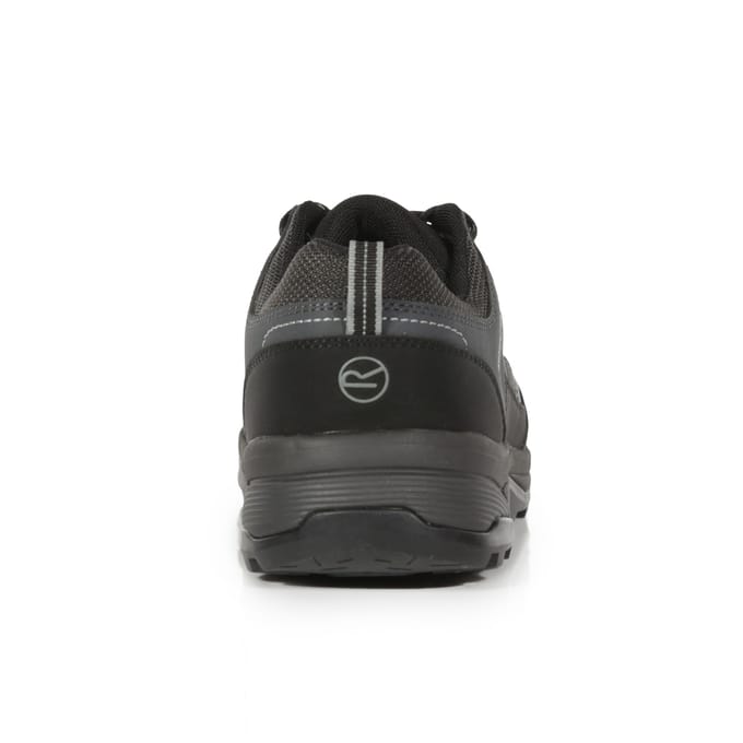 Regatta Heren Clayton Safety Trainers (Zwart/Briar)