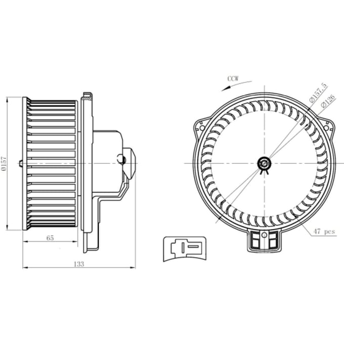 Binnenventilator NRF 34291