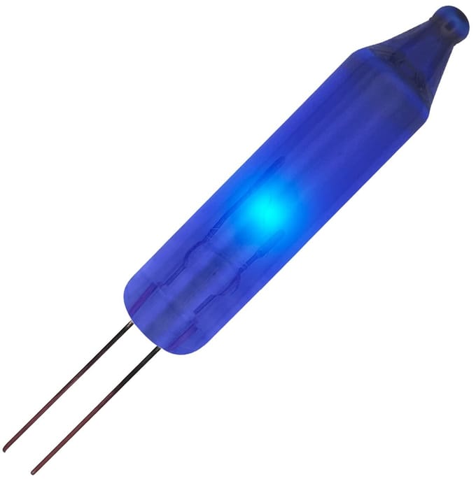 OE Lightning Reserve Kerstlampje - Zonder Fitting - 2.5V/0.425W - Blauw Licht