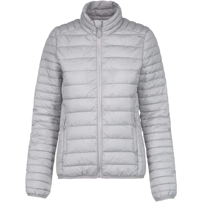 Kariban Ladies' lightweight padded jacket K6121 - Marl Silver - M