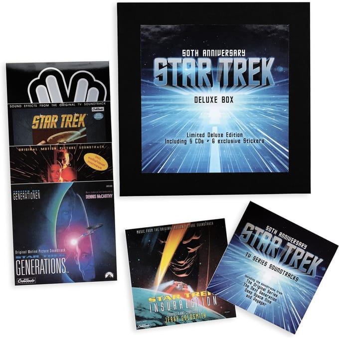Star Trek CD - 50th Anniversary - Deluxe Box - voor Geen - standaard